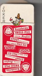 B 1 / VOL KAARTSPEL ANGLO BELGE ROSSBRAU ROOD WIT, Verzamelen, Ophalen of Verzenden, Nieuw, Speelkaart(en)