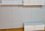 NEUF ensemble meubles qualité TV blanc 3 pièces val 1200 eur, Enlèvement, Neuf