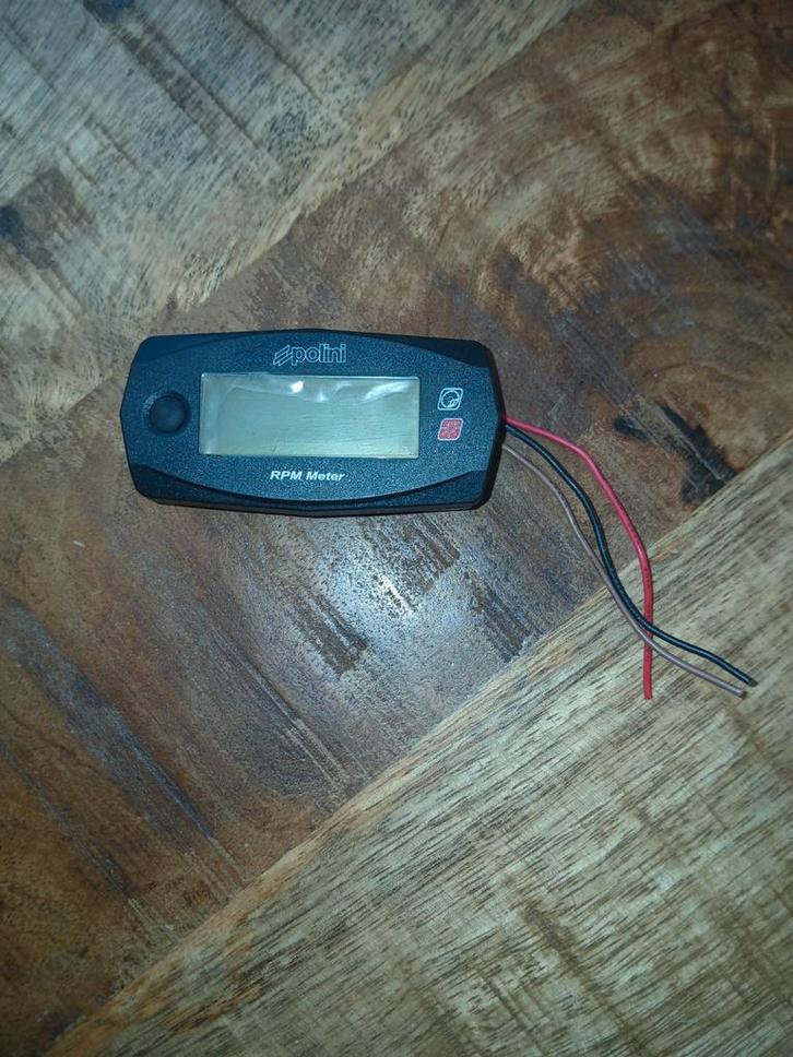 Polini RPM meter, Fietsen en Brommers, Brommeronderdelen | Algemeen, Zo goed als nieuw, Ophalen