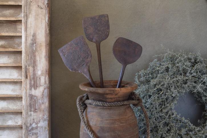 Oude metalen spatel Hoffz, Antiek en Kunst, Curiosa en Brocante, Ophalen of Verzenden