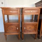 Paire d'ancienne tables de chevet, Enlèvement ou Envoi