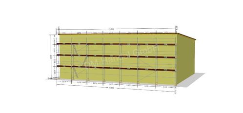 Échafaudage alu complet de 180m², Bricolage & Construction, Échafaudages, Neuf, Échafaudage de façade, 5 mètres de hauteur ou plus