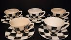 Boch damier kopjes expo 58, Antiek en Kunst, Antiek | Servies los, Ophalen of Verzenden