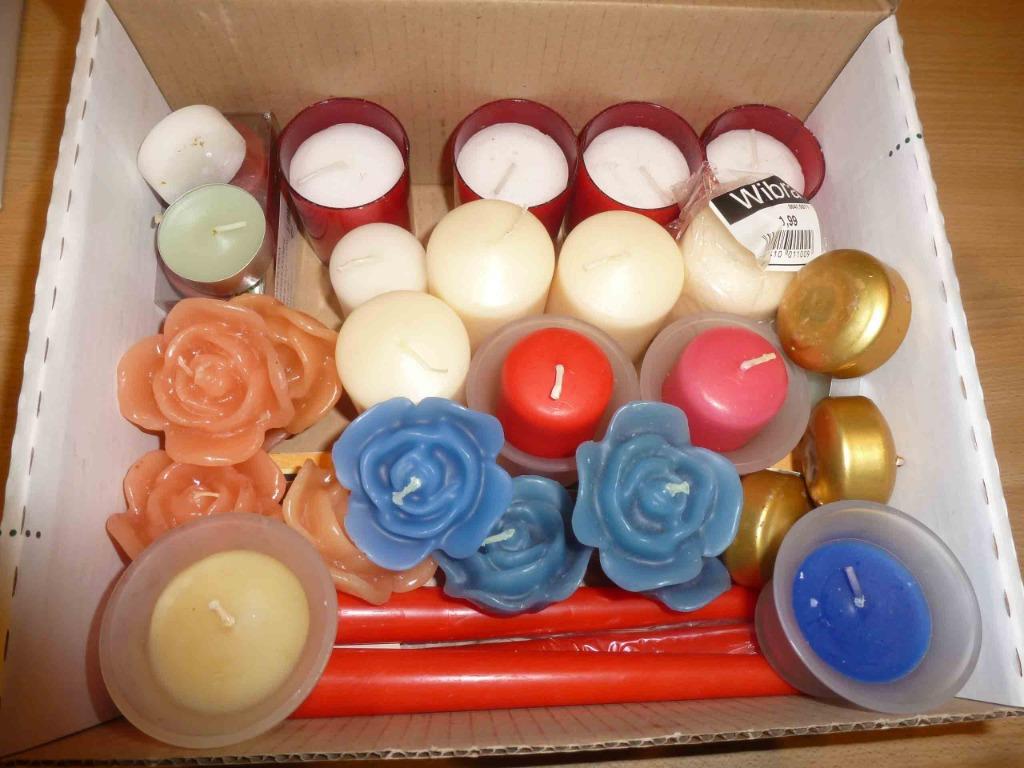 bougies diverses- 30 pc, Enlèvement, Comme neuf, Bougie