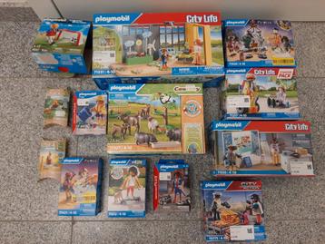 Lot van 13 ongeopende nieuwe dozen Playmobil  beschikbaar voor biedingen