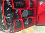 Yashica-camera plus lenzen, aanpasbaar aan contax, Ophalen of Verzenden, Gebruikt, Spiegelreflex