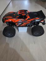 Traxxas mini maxx bl2s, Zo goed als nieuw, Schaal 1:16, RTR (Ready to Run), Ophalen