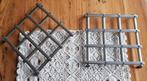 2 x Vintage uittrekbare pannen onderzetter Brabantia, RVS, Antiek en Kunst, Ophalen of Verzenden
