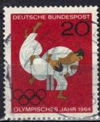 Duitsland Bundespost 1964 - Yvert 319 - Tokyo (ST), Affranchi, Envoi