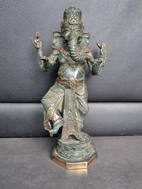 Bronzen beeld van Ganesh/Garuda/Azië/Indonesië, Huis en Inrichting, Woonaccessoires | Boeddhabeelden, Nieuw, Ophalen of Verzenden