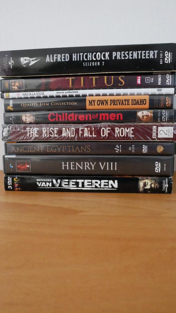 dvd's allerlei - lijst, Cd's en Dvd's, Dvd's | Overige Dvd's, Zo goed als nieuw, Ophalen of Verzenden