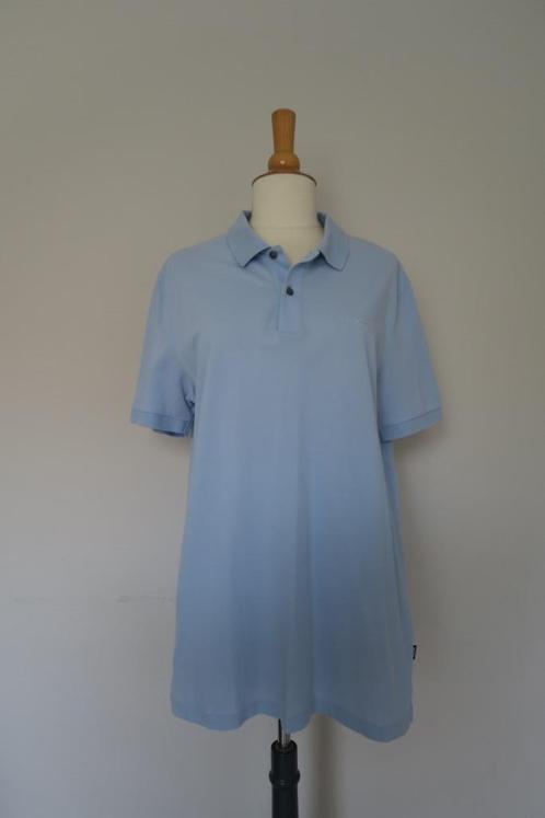 Lichtblauwe polo - Boss- L, Kleding | Heren, Polo's, Zo goed als nieuw, Maat 52/54 (L), Blauw, Ophalen of Verzenden