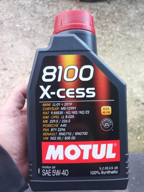 Huile Motul 5W40, Autos : Pièces & Accessoires, Autres pièces automobiles, BMW, Citroën, Fiat, Mercedes-Benz, Opel, Peugeot, Porsche