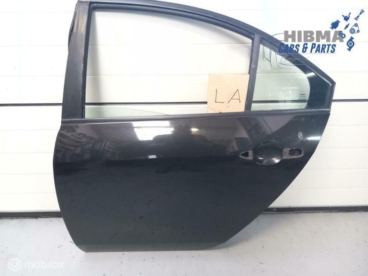 Nissan Primera III Portier Links Achter Zwart 2002 t/m 2009, Autos : Pièces & Accessoires, Carrosserie & Tôlerie, Porte, Nissan