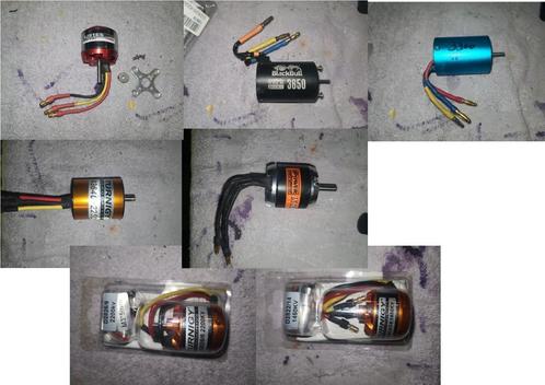 Diverse borstelloze motoren, Hobby en Vrije tijd, Modelbouw | Radiografisch | Overige, Zo goed als nieuw, Ophalen of Verzenden