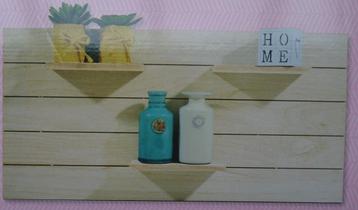 WANDPLANK DECORATIE HOUT 60 cm NIEUW  beschikbaar voor biedingen
