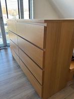 2 Commodes IKEA Malm, Huis en Inrichting, Kasten | Ladekasten, Ophalen, Chêne, Gebruikt, 50 tot 100 cm