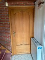 Houten eiken binnendeur, Doe-het-zelf en Bouw, Deuren en Vliegenramen, Ophalen, Binnendeur