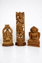 Handgesneden beelden uit India, Antiek en Kunst, Verzenden