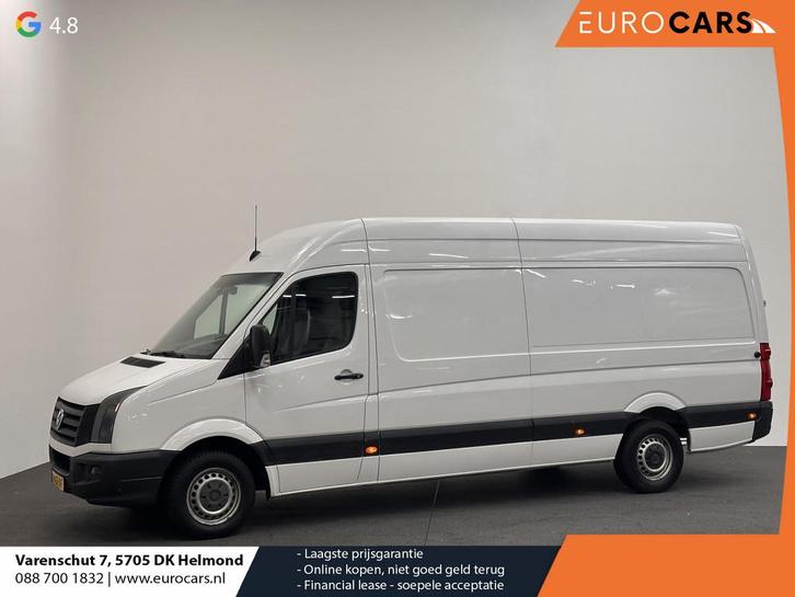 Volkswagen Crafter 35 2.0 TDI L4H2 APK 02-2027 ! Airco Cruis, Auto's, Bestelwagens en Lichte vracht, Bedrijf, Te koop, ABS, Airconditioning