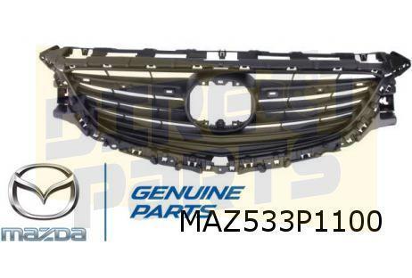 Mazda 6 (9/12 - 7/18) (GJ / GL) grille Origineel! GHP950712E, Auto-onderdelen, Carrosserie, Bumper, Mazda, Voor, Nieuw, Verzenden