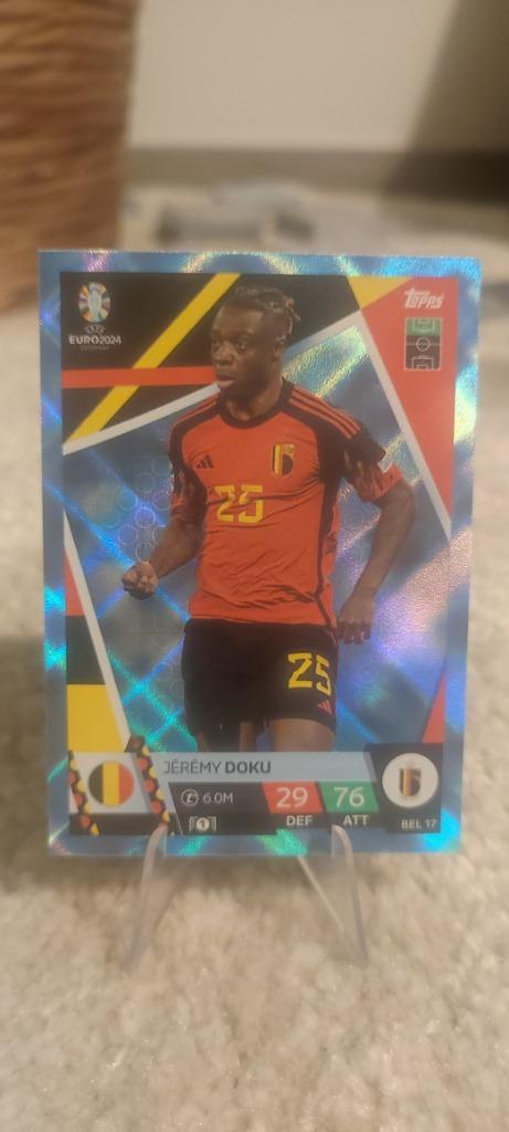 Euro 2024 EK rode Duivels topps match attax, Hobby en Vrije tijd, Stickers en Plaatjes, Nieuw, Meerdere plaatjes, Ophalen of Verzenden