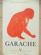 1975 affiche Claude GARACHE Gal. Michel Vokaer BXL éd Maeght, Ophalen of Verzenden