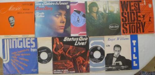 45t: tiental EP's wo Donovan, Kiki Dee, M. Mathieu, Status Q, Cd's en Dvd's, Vinyl Singles, Zo goed als nieuw, EP, Ophalen of Verzenden