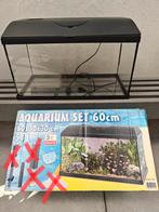 GLAS AQUARIUM (GEEN SET) 54 L met afdeklamp, Dieren en Toebehoren, Vissen | Aquaria en Toebehoren, Ophalen