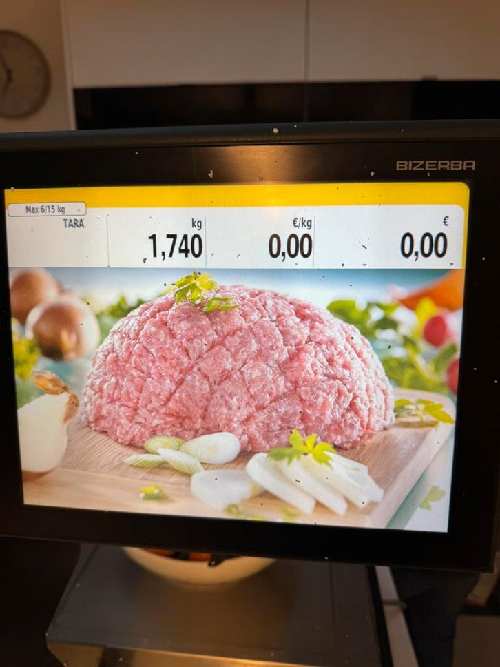 BIZERBA KH II 800 kassaweegschaal, Zakelijke goederen, Horeca | Meubilair en Inrichting, Ophalen