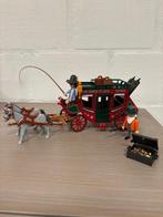 Playmobil - western postkoets, Kinderen en Baby's, Speelgoed | Playmobil, Ophalen, Zo goed als nieuw, Complete set