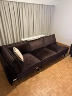 Bruine Zetel nieuw, Driepersoons, 75 tot 100 cm, Ophalen of Verzenden, Zo goed als nieuw