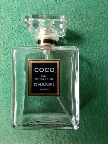 Flacon vide d'eau de parfum Chanel Coco 100 ml