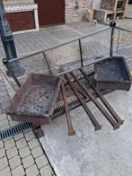 BBQ houtskool groot(demonteer en verstelbaar), Tuin en Terras, Houtskoolbarbecues, Ophalen, Gebruikt