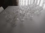 Drinkglazen - Serie glazen op voet – 23 stuks, Collections, Verres & Petits Verres, Enlèvement ou Envoi