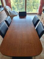 Table à manger + 6 chaises, Huis en Inrichting, Complete eetkamers, Ophalen, Gebruikt, 4 tot 6 stoelen