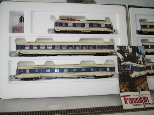 ROCO DUBBELSETS 43053 & 43054 "TRANSALPIN", Hobby en Vrije tijd, Modeltreinen | H0, Zo goed als nieuw, Treinset, Gelijkstroom