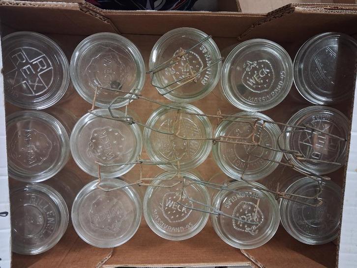 Weck potten / bokalen, Huis en Inrichting, Keuken | Keukenbenodigdheden, Zo goed als nieuw, Ophalen