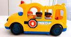 Fisher Price grote schoolbus, Kinderen en Baby's, Speelgoed | Fisher-Price, Ophalen of Verzenden, Zo goed als nieuw, Met geluid