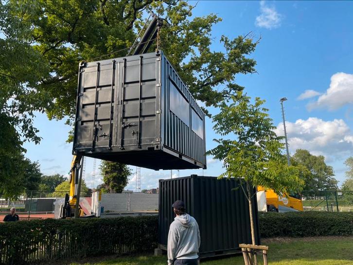 20ft barcontainer, Doe-het-zelf en Bouw, Containers, Ophalen
