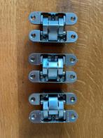 Onzichtbare deurscharnieren Argenta 95x23, G3011730, 3 stuks, Ophalen of Verzenden, Gebruikt, Chroom, Scharnier