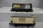 (8H) Märklin HO lot de 2 wagons de marchandises 31636, Hobby & Loisirs créatifs, Courant alternatif, Enlèvement ou Envoi, Wagon