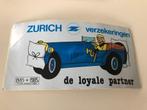 Sticker 100 jaar Zurich verzekeringen, Verzamelen, Stickers, Ophalen of Verzenden