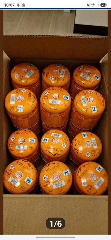 29 gaspatronen 190gram met Gas Stop beschikbaar voor biedingen