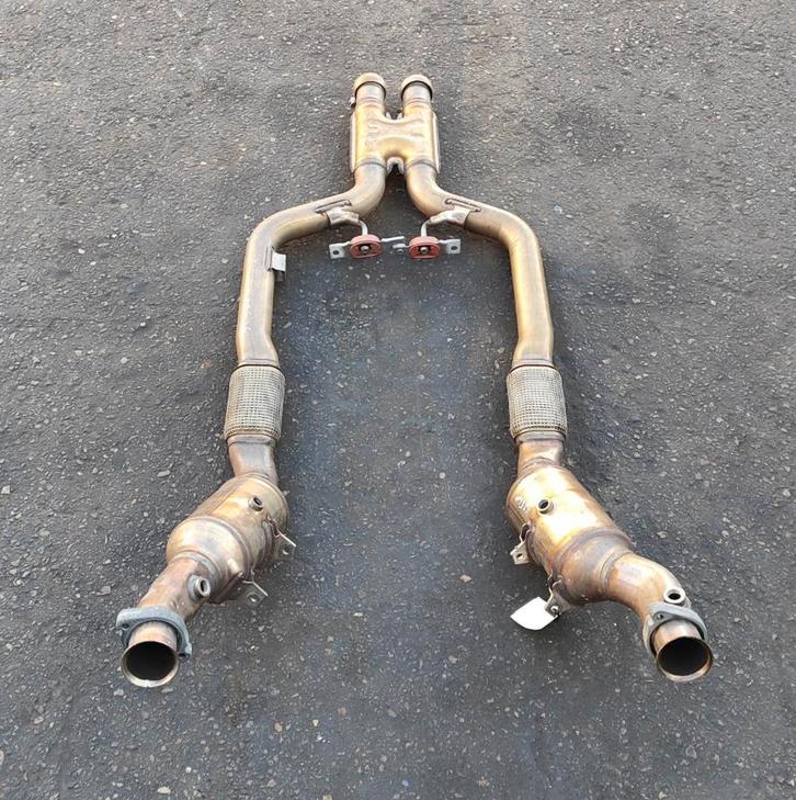 Mercedes Benz S63 S500 W222 downpipe katalysator uitlaat, Auto-onderdelen, Uitlaatsystemen, Mercedes-Benz, Gebruikt, Ophalen