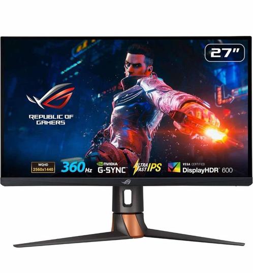 ASUS ROG Swift PG27AQN 360hz 1440p, Computers en Software, Monitoren, Gebruikt, 201 Hz of meer, DisplayPort, HDMI, Gaming, IPS