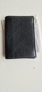 Porte-cartes Gillio noir cuir, Bijoux, Sacs & Beauté, Porte-monnaie & Portefeuilles, Enlèvement, Comme neuf, Noir, Cuir