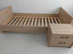 Kinderkamer bed, lattenbodem, matras, nachtkast en comode, Huis en Inrichting, Ophalen, Gebruikt