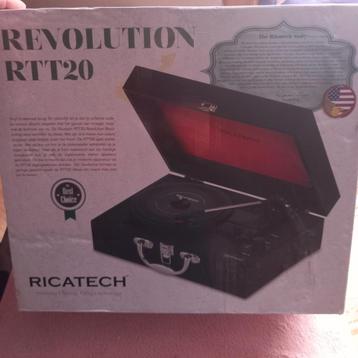 Nieuwe Ricatech RTT20 platenspeler