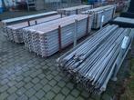 275m2 stelling met 80 stalen vloeren!!, Ophalen, Gebruikt, Gevelsteiger, 5 meter of hoger